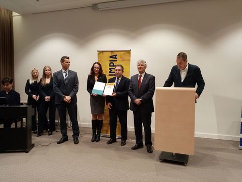 Diákolimpiai elismerés